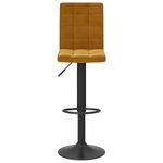 Casa si Gradina - Mobilier - Scaune si fotolii - Scaune - Scaune de bar, 2 buc., maro, catifea - Infinity.ro