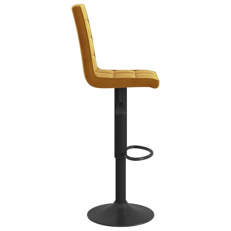 Casa si Gradina - Mobilier - Scaune si fotolii - Scaune - Scaune de bar, 2 buc., maro, catifea - Infinity.ro