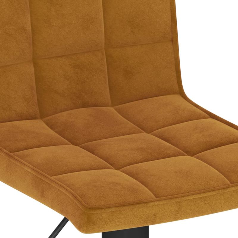 Casa si Gradina - Mobilier - Scaune si fotolii - Scaune - Scaune de bar, 2 buc., maro, catifea - Infinity.ro