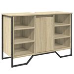 Casa si Gradina - Mobilier - Mobilier baie - Comode baie - Dulap chiuveta baie, stejar sonoma, 91x35x60 cm, lemn prelucrat - Infinity.ro