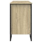 Casa si Gradina - Mobilier - Mobilier baie - Comode baie - Dulap chiuveta baie, stejar sonoma, 91x35x60 cm, lemn prelucrat - Infinity.ro