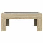 Casa si Gradina - Mobilier - Mese si birouri - Masute de cafea - Masuta de cafea cu LED infinity, stejar sonoma, 70x50x30 cm - Infinity.ro