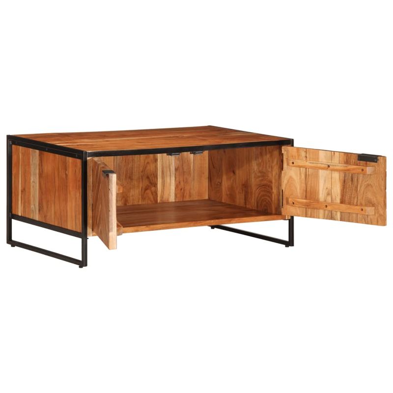 Casa si Gradina - Mobilier - Mese si birouri - Masute de cafea - Masuta de cafea, 90x55x40 cm, lemn masiv de acacia - Infinity.ro