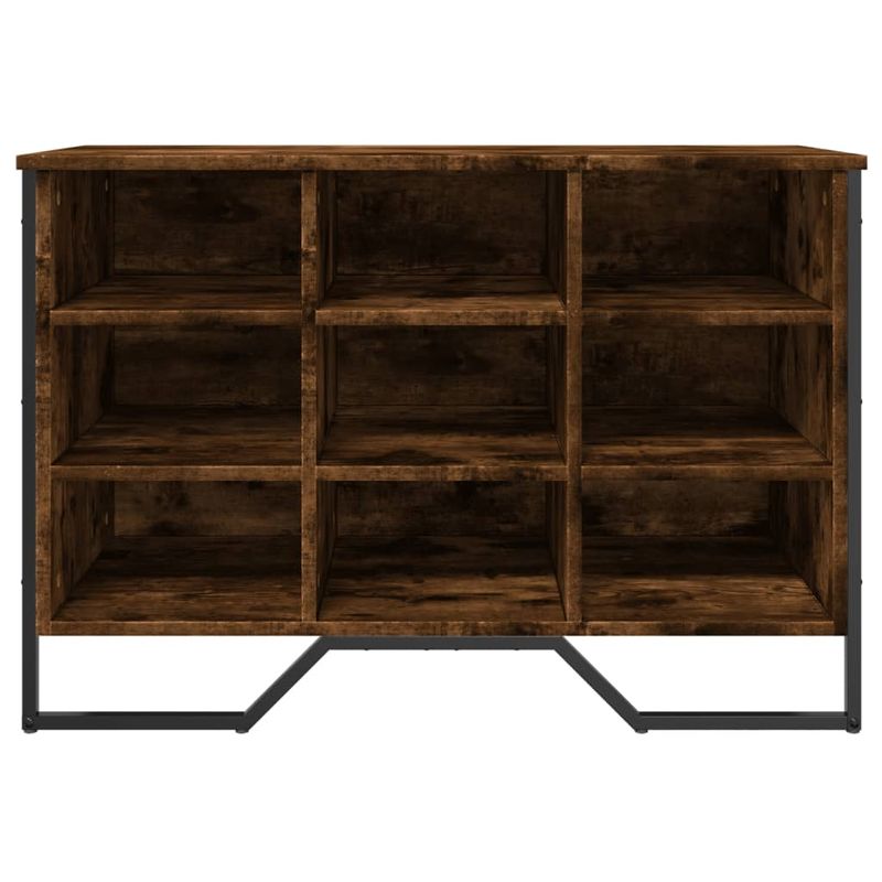 Casa si Gradina - Mobilier - Organizare si depozitare - Organizator incaltaminte - Pantofar, stejar fumuriu, 90x38x61,5 cm, lemn prelucrat - Infinity.ro