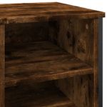 Casa si Gradina - Mobilier - Organizare si depozitare - Organizator incaltaminte - Pantofar, stejar fumuriu, 90x38x61,5 cm, lemn prelucrat - Infinity.ro