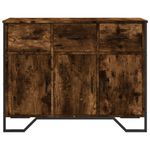 Casa si Gradina - Mobilier - Comode si corpuri - Comode - Dulap, stejar fumuriu, 97x32,5x74,5 cm, lemn prelucrat - Infinity.ro
