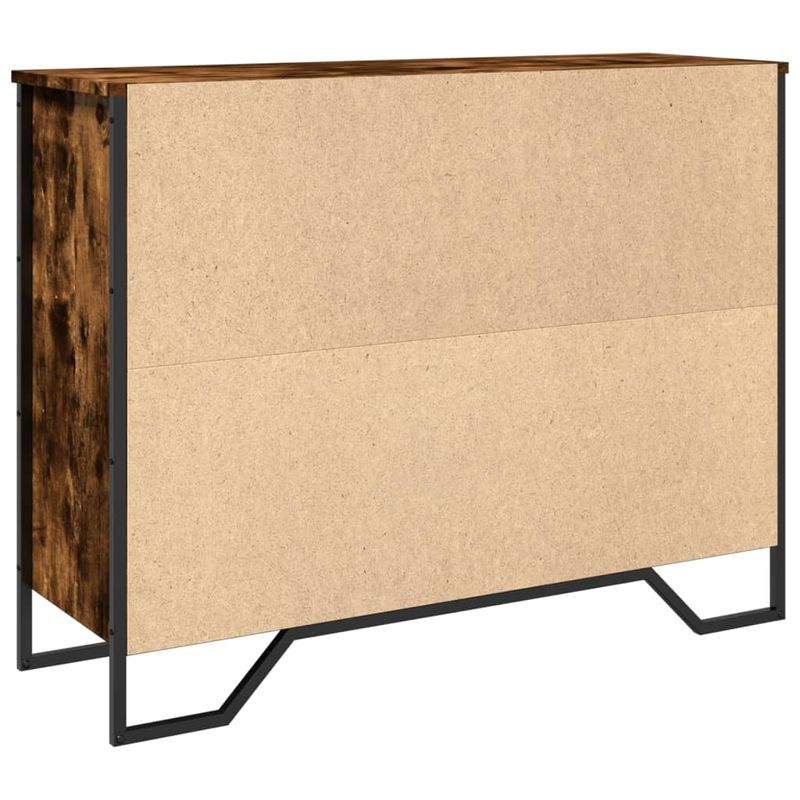 Casa si Gradina - Mobilier - Comode si corpuri - Comode - Dulap, stejar fumuriu, 97x32,5x74,5 cm, lemn prelucrat - Infinity.ro