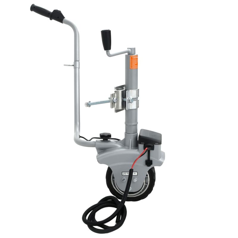 Auto si Moto - Remorci si platforme auto - Roata de manevra motorizata pentru remorca, aluminiu 12 V 350 W - Infinity.ro