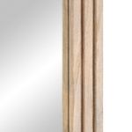 Casa si Gradina - Mobilier - Seturi de mobilier - Seturi baie - Oglinda de baie, 50x70 cm, lemn masiv de mango și sticla, maro deschis - Infinity.ro