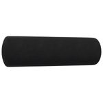 Casa si Gradina - Mobilier - Seturi de mobilier - Seturi living - Set de canapele cu perne/rulouri, 4 piese, negru, catifea - Infinity.ro