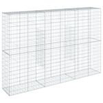 Casa si Gradina - Gradina si terasa - Garduri, panouri si accesorii - Cos gabion cu capac, 300x50x200 cm, fier galvanizat - Infinity.ro