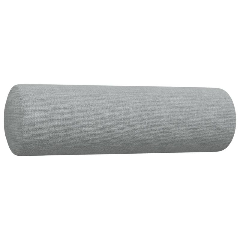 Casa si Gradina - Mobilier - Seturi de mobilier - Seturi living - Set de canapele cu perne, 3 piese, gri deschis, textil - Infinity.ro