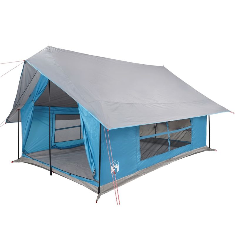 Sport si Outdoor - Camping - Corturi camping - Cort camping pentru 5 persoane, albastru, impermeabil - Infinity.ro