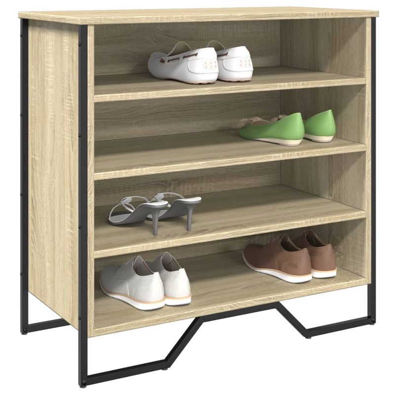 Casa si Gradina - Mobilier - Organizare si depozitare - Organizator incaltaminte - Pantofar, stejar sonoma, 80x38x78 cm, lemn prelucrat - Infinity.ro