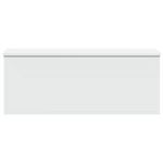 Casa si Gradina - Mobilier - Organizare si depozitare - Cutii depozitare - Cutie de depozitare, alb, 90x35x35 cm, lemn prelucrat - Infinity.ro