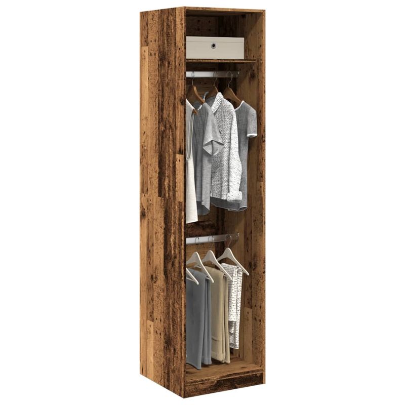 Casa si Gradina - Mobilier - Dulapuri si sifoniere - Sifoniere - Sifonier, lemn vechi, 50x50x200 cm, lemn prelucrat, cantitate 1 raft - Infinity.ro