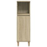Casa si Gradina - Mobilier - Seturi de mobilier - Seturi baie - Set mobilier de baie, 3 piese, stejar sonoma, lemn prelucrat - Infinity.ro