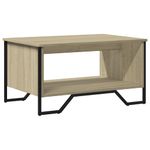 Casa si Gradina - Mobilier - Mese si birouri - Masute de cafea - Masuta de cafea, stejar sonoma, 75x51x40 cm, lemn prelucrat - Infinity.ro