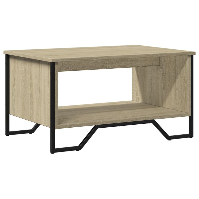 Casa si Gradina - Mobilier - Mese si birouri - Masute de cafea - Masuta de cafea, stejar sonoma, 75x51x40 cm, lemn prelucrat - Infinity.ro