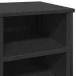 Casa si Gradina - Mobilier - Organizare si depozitare - Organizator incaltaminte - Pantofar, negru, 90x38x61,5 cm, lemn prelucrat - Infinity.ro