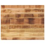 Casa si Gradina - Mobilier - Feronerie si accesorii mobila - Blat masa, 90x80x2,5 cm, dreptunghiular, lemn masiv mango brut - Infinity.ro