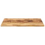 Casa si Gradina - Mobilier - Feronerie si accesorii mobila - Blat masa, 90x80x2,5 cm, dreptunghiular, lemn masiv mango brut - Infinity.ro