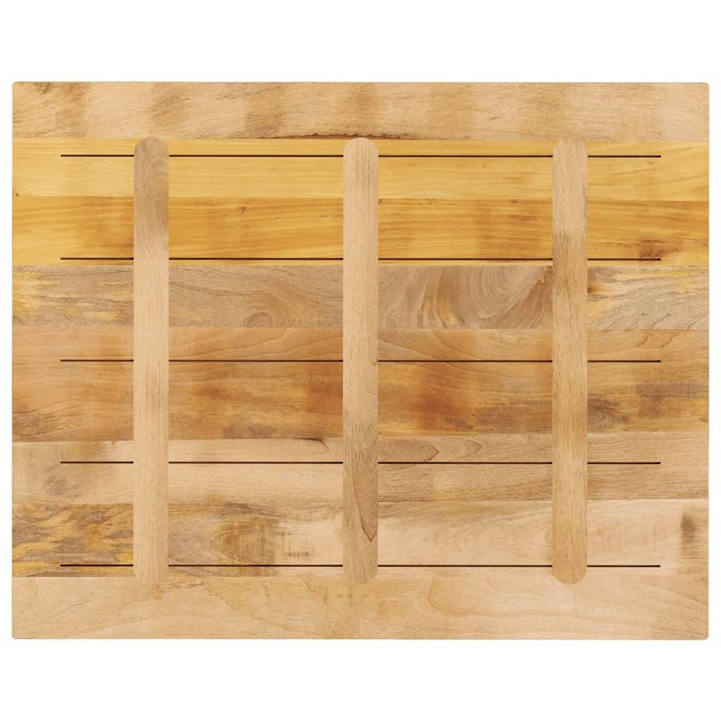 Casa si Gradina - Mobilier - Feronerie si accesorii mobila - Blat masa, 90x80x2,5 cm, dreptunghiular, lemn masiv mango brut - Infinity.ro