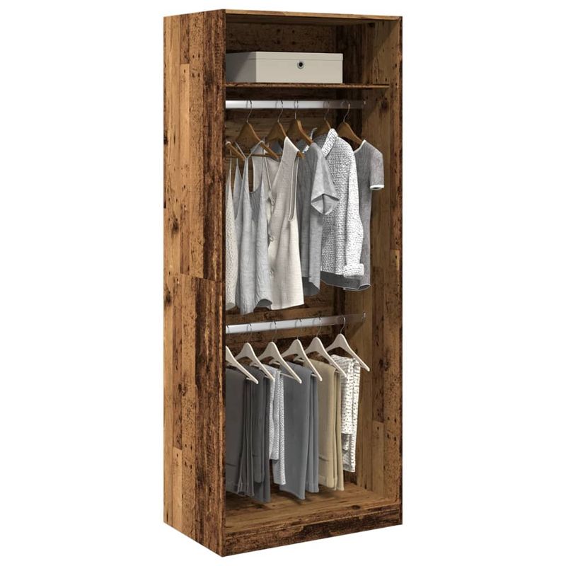 Casa si Gradina - Mobilier - Dulapuri si sifoniere - Sifoniere - Sifonier, lemn vechi, 80x50x200 cm, lemn prelucrat, cantitate 1 raft - Infinity.ro