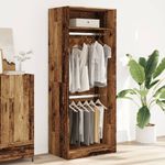 Casa si Gradina - Mobilier - Dulapuri si sifoniere - Sifoniere - Sifonier, lemn vechi, 80x50x200 cm, lemn prelucrat, cantitate 1 raft - Infinity.ro