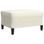 Casa si Gradina - Mobilier - Seturi de mobilier - Seturi living - Set de canapele cu perne/rulouri, 3 piese, crem, catifea - Infinity.ro