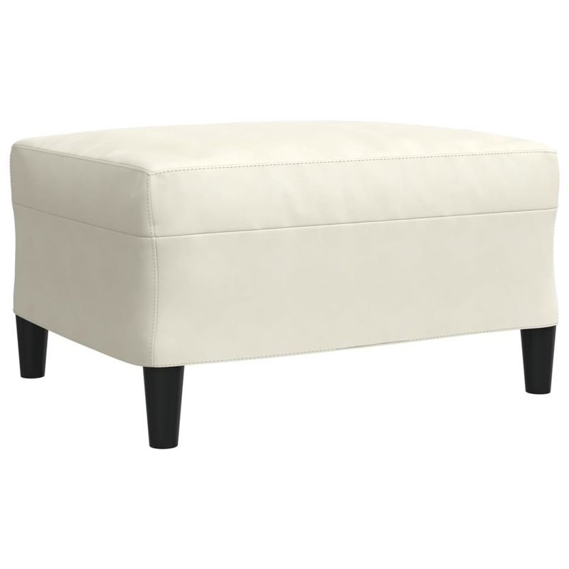 Casa si Gradina - Mobilier - Seturi de mobilier - Seturi living - Set de canapele cu perne/rulouri, 3 piese, crem, catifea - Infinity.ro