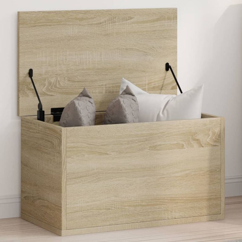 Casa si Gradina - Mobilier - Organizare si depozitare - Cutii depozitare - Cutie de depozitare, stejar sonoma, 60x35x35 cm, lemn prelucrat - Infinity.ro