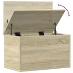 Casa si Gradina - Mobilier - Organizare si depozitare - Cutii depozitare - Cutie de depozitare, stejar sonoma, 60x35x35 cm, lemn prelucrat - Infinity.ro