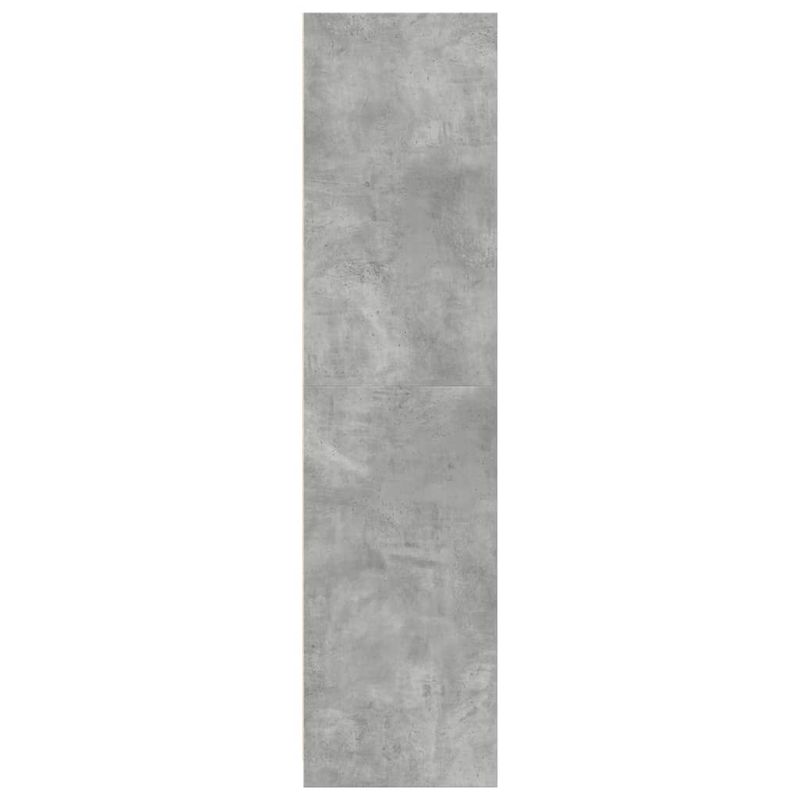 Casa si Gradina - Mobilier - Dulapuri si sifoniere - Sifoniere - Sifonier, gri beton, 80x50x200 cm, lemn prelucrat, cantitate 2 rafturi - Infinity.ro