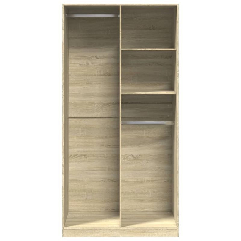 Casa si Gradina - Mobilier - Dulapuri si sifoniere - Sifoniere - Sifonier, stejar sonoma, 100x50x200 cm, PAL, cantitate 2 rafturi - Infinity.ro