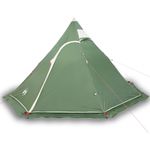 Sport si Outdoor - Camping - Corturi camping - Cort de camping tipi pentru 5 persoane, verde, impermeabil - Infinity.ro