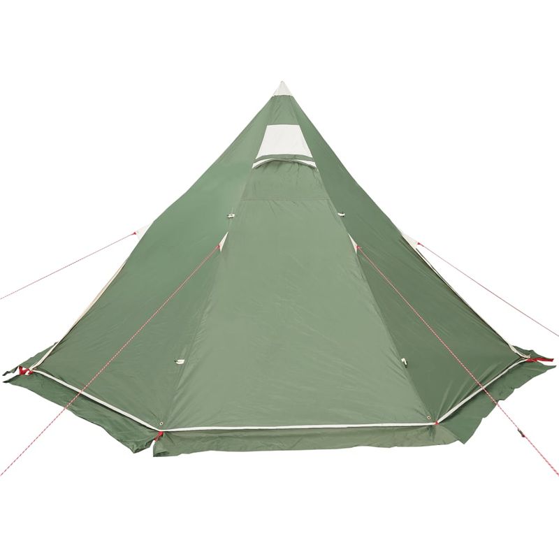 Sport si Outdoor - Camping - Corturi camping - Cort de camping tipi pentru 5 persoane, verde, impermeabil - Infinity.ro