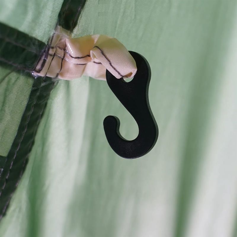 Sport si Outdoor - Camping - Corturi camping - Cort de camping tipi pentru 5 persoane, verde, impermeabil - Infinity.ro