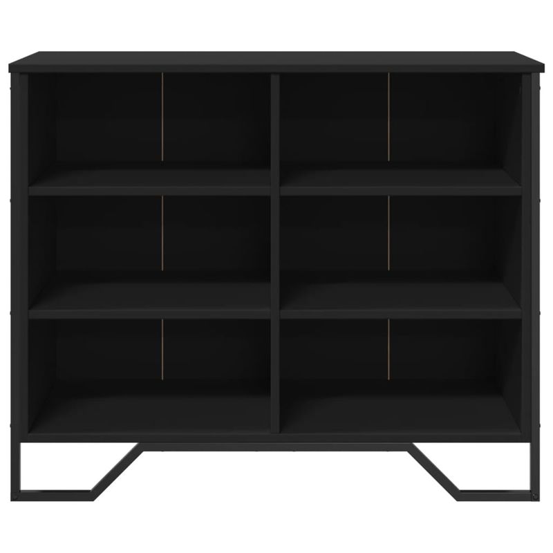 Casa si Gradina - Mobilier - Comode si corpuri - Comode - Dulap, negru, 91x35,5x74,5 cm, lemn prelucrat - Infinity.ro