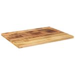 Casa si Gradina - Mobilier - Feronerie si accesorii mobila - Blat masa, 90x60x2,5 cm, dreptunghiular, lemn masiv mango brut - Infinity.ro