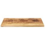 Casa si Gradina - Mobilier - Feronerie si accesorii mobila - Blat masa, 90x60x2,5 cm, dreptunghiular, lemn masiv mango brut - Infinity.ro