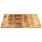 Casa si Gradina - Mobilier - Feronerie si accesorii mobila - Blat masa, 90x60x2,5 cm, dreptunghiular, lemn masiv mango brut - Infinity.ro