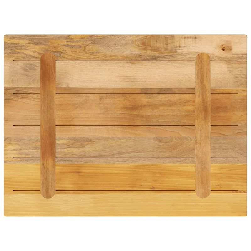 Casa si Gradina - Mobilier - Feronerie si accesorii mobila - Blat masa, 90x60x2,5 cm, dreptunghiular, lemn masiv mango brut - Infinity.ro