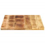 Casa si Gradina - Mobilier - Feronerie si accesorii mobila - Blat masa, 90x70x2,5 cm, dreptunghiular, lemn masiv mango brut - Infinity.ro