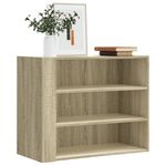 Casa si Gradina - Mobilier - Biblioteci si rafturi - Rafturi - Dulap de perete, stejar sonoma, 75x35x60 cm, lemn prelucrat - Infinity.ro