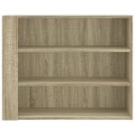 Casa si Gradina - Mobilier - Biblioteci si rafturi - Rafturi - Dulap de perete, stejar sonoma, 75x35x60 cm, lemn prelucrat - Infinity.ro