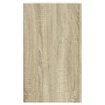 Casa si Gradina - Mobilier - Biblioteci si rafturi - Rafturi - Dulap de perete, stejar sonoma, 75x35x60 cm, lemn prelucrat - Infinity.ro