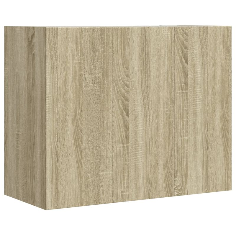 Casa si Gradina - Mobilier - Biblioteci si rafturi - Rafturi - Dulap de perete, stejar sonoma, 75x35x60 cm, lemn prelucrat - Infinity.ro