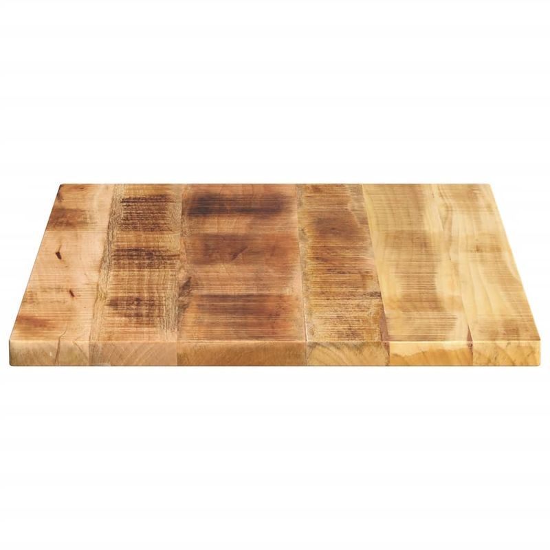 Casa si Gradina - Mobilier - Feronerie si accesorii mobila - Blat masa, 80x60x2,5 cm, dreptunghiular, lemn masiv mango brut - Infinity.ro