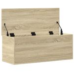 Casa si Gradina - Mobilier - Organizare si depozitare - Cutii depozitare - Cutie de depozitare, stejar sonoma, 90x35x35 cm, lemn prelucrat - Infinity.ro